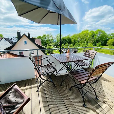 Ferien-Apartment Haubentaucher Im Naturschutzgebiet Mit Privatstrand Friedrichshafen Exterior photo