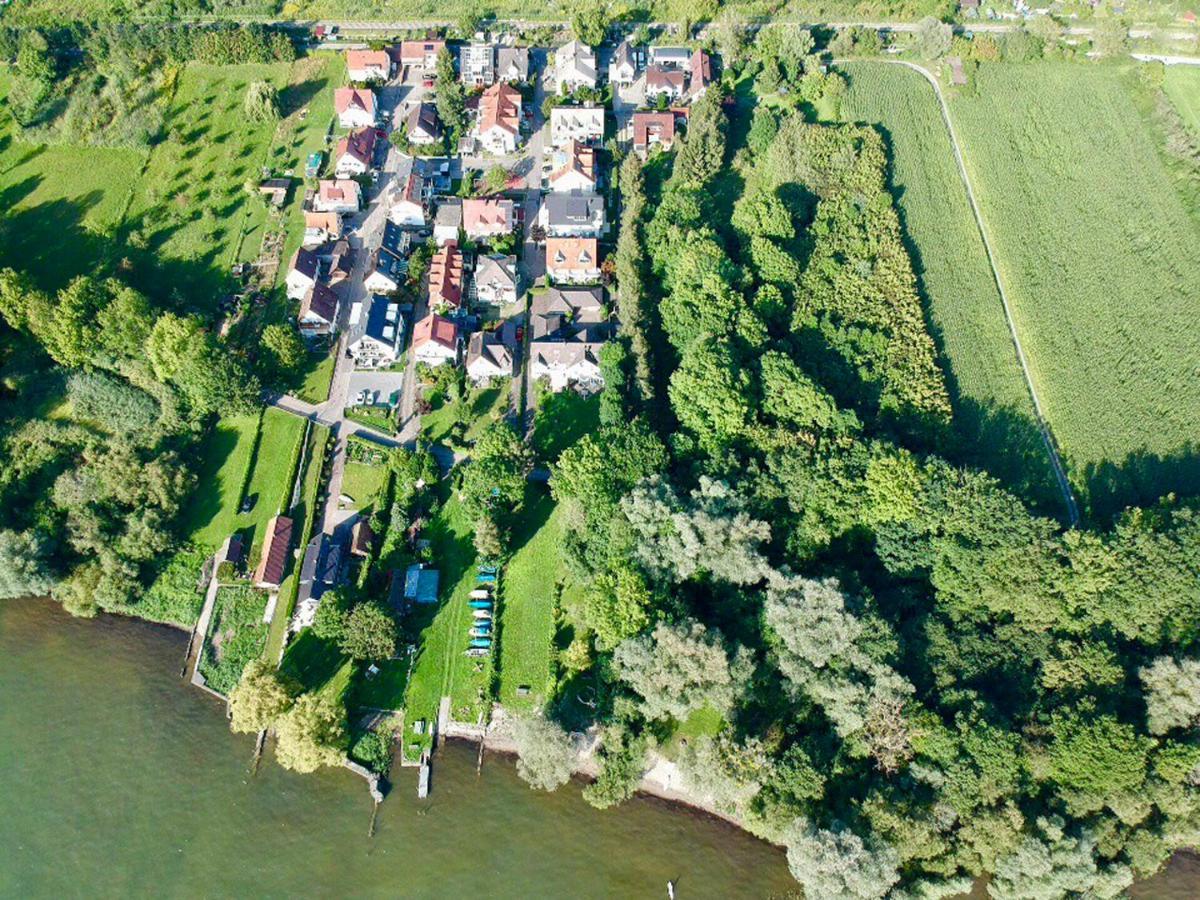Ferien-apartment Haubentaucher Im Naturschutzgebiet Mit Privatstrand *