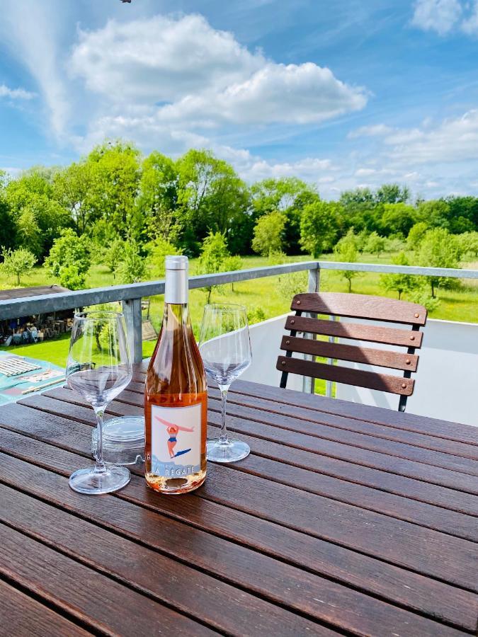 Ferien-apartment Haubentaucher Im Naturschutzgebiet Mit Privatstrand