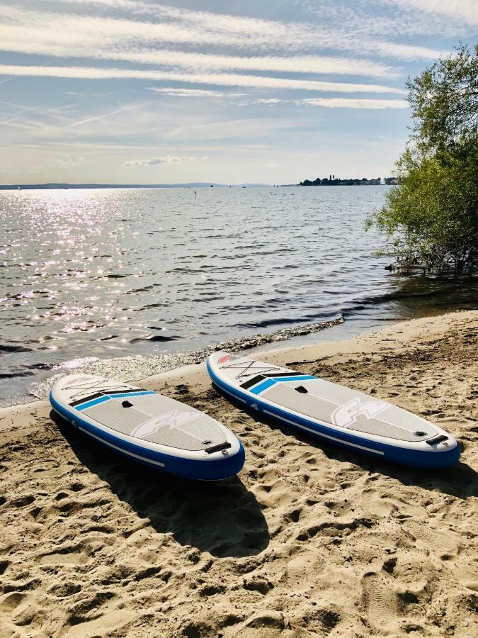 Ferien-apartment Haubentaucher Im Naturschutzgebiet Mit Privatstrand